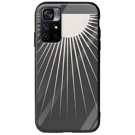 Minimal Moon Xiaomi Poco M4 Pro 5G Groove TPU (Tempered Glass και TPU)