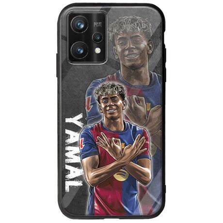 Football Stars - Lamine Yamal Realme 9 Pro Plus Groove TPU (Tempered Glass και TPU)