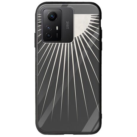 Minimal Moon Xiaomi Redmi Note 12S Groove TPU (Tempered Glass και TPU)