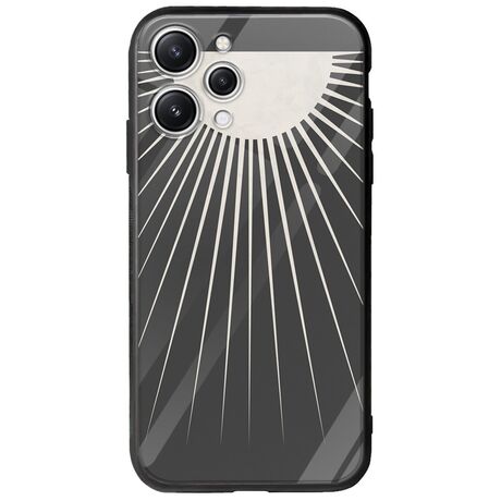 Minimal Moon Xiaomi Redmi 12 Groove TPU (Tempered Glass και TPU)