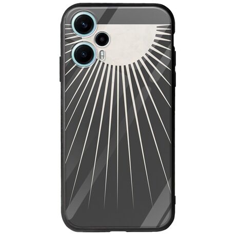 Minimal Moon Xiaomi Poco F5 5G Groove TPU (Tempered Glass και TPU)