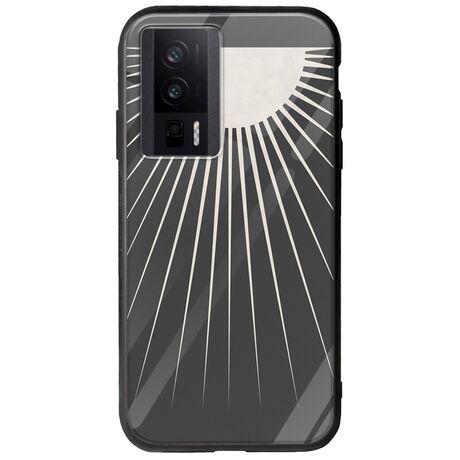 Minimal Moon Xiaomi Poco F5 Pro 5G Groove TPU (Tempered Glass και TPU)