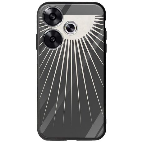 Minimal Moon Xiaomi Poco F6 5G Groove TPU (Tempered Glass και TPU)