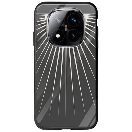 Minimal Moon Xiaomi Redmi Note 14 Pro+ 5G Groove TPU (Tempered Glass και TPU)