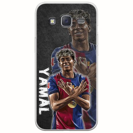 Football Stars - Lamine Yamal Samsung Galaxy J5(2015) Flexible TPU (Διάφανη Σιλικόνη)