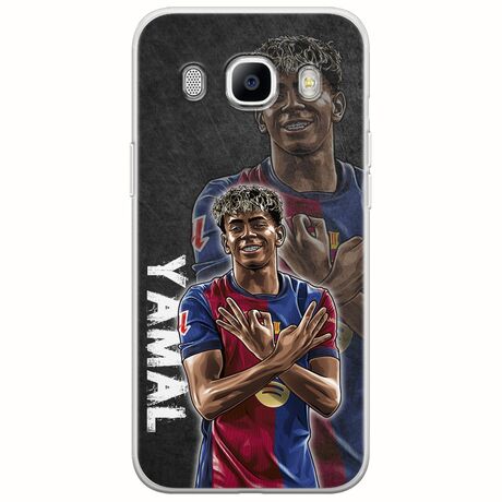 Football Stars - Lamine Yamal Samsung Galaxy J5(2016) Flexible TPU (Διάφανη Σιλικόνη)