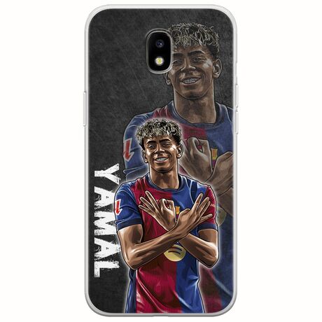 Football Stars - Lamine Yamal Samsung Galaxy J5(2017) Flexible TPU (Διάφανη Σιλικόνη)