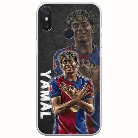 Football Stars - Lamine Yamal Xiaomi Mi A2 Lite Flexible TPU (Διάφανη Σιλικόνη)