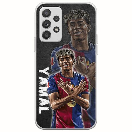 Football Stars - Lamine Yamal Samsung Galaxy A32 5G Flexible TPU (Διάφανη Σιλικόνη)
