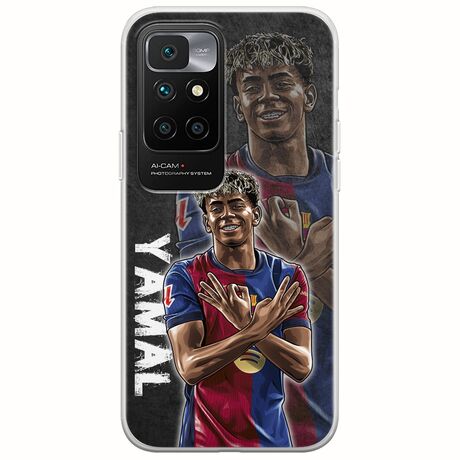 Football Stars - Lamine Yamal Xiaomi Redmi 10 Flexible TPU (Διάφανη Σιλικόνη)