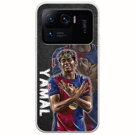 Football Stars - Lamine Yamal Xiaomi Mi 11 Ultra Flexible TPU (Διάφανη Σιλικόνη)