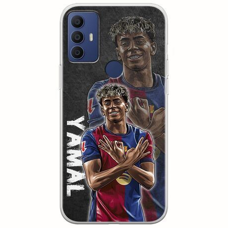 Football Stars - Lamine Yamal TCL 305 / 306 / 30E / 30SE Flexible TPU (Διάφανη Σιλικόνη)