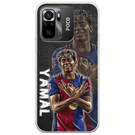 Football Stars - Lamine Yamal Xiaomi Poco M5s Flexible TPU (Διάφανη Σιλικόνη)