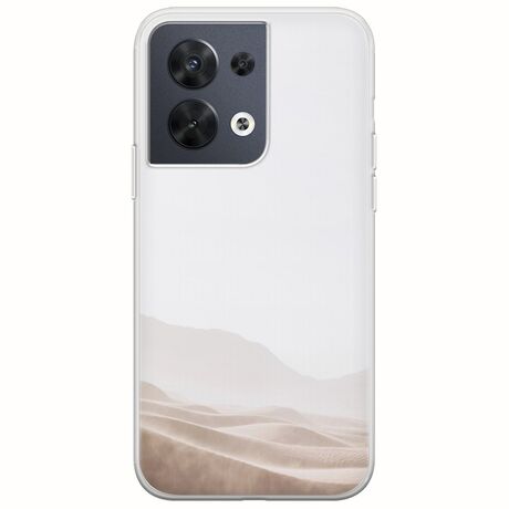 Windy Desert Oppo Reno 8 5G Flexible TPU (Διάφανη Σιλικόνη)