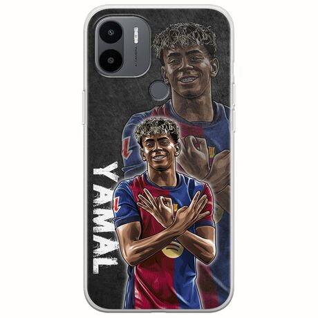 Football Stars - Lamine Yamal Xiaomi Redmi A1 Plus Flexible TPU (Διάφανη Σιλικόνη)