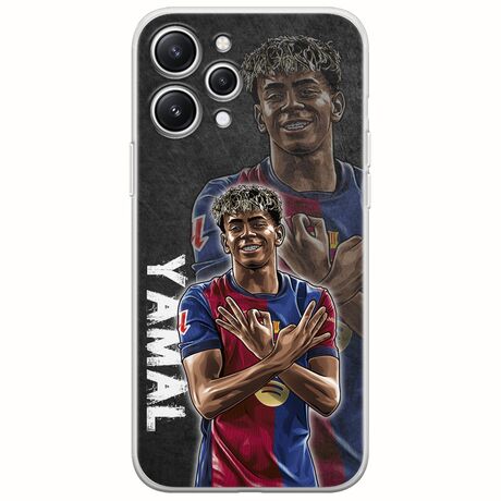 Football Stars - Lamine Yamal Xiaomi Redmi 12 5G Flexible TPU (Διάφανη Σιλικόνη)