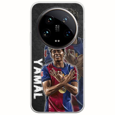 Football Stars - Lamine Yamal Xiaomi 14 Ultra 5G Flexible TPU (Διάφανη Σιλικόνη)
