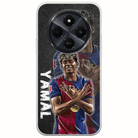Football Stars - Lamine Yamal Xiaomi Poco C75 4G Flexible TPU (Διάφανη Σιλικόνη)