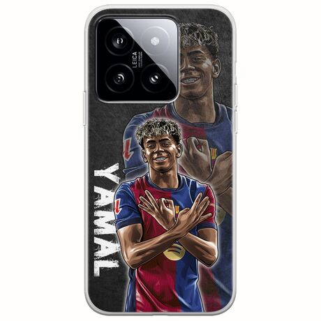 Football Stars - Lamine Yamal Xiaomi 14T 5G Flexible TPU (Διάφανη Σιλικόνη)