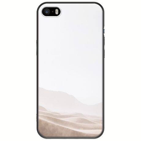 Windy Desert iPhone 5/5s/SE 2016 Black TPU (Μαύρη Σιλικόνη)