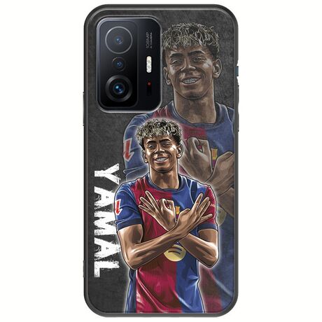 Football Stars - Lamine Yamal Xiaomi 11T / 11T Pro Black TPU (Μαύρη Σιλικόνη)