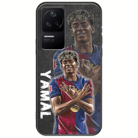 Football Stars - Lamine Yamal Xiaomi Poco F4 5G Black TPU (Μαύρη Σιλικόνη)