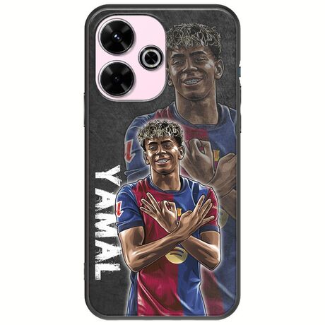 Football Stars - Lamine Yamal Xiaomi Poco M6 4G Black TPU (Μαύρη Σιλικόνη)