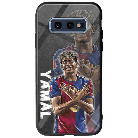 Football Stars - Lamine Yamal Samsung Galaxy S10e Groove TPU (Tempered Glass και TPU)