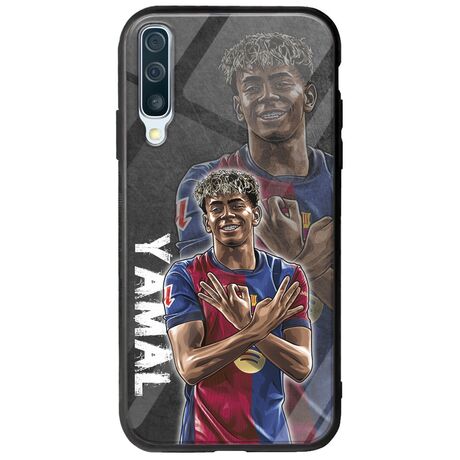 Football Stars - Lamine Yamal Samsung Galaxy A50 Groove TPU (Tempered Glass και TPU)
