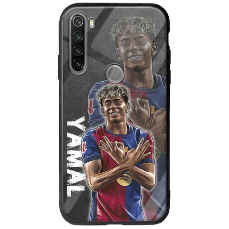 Football Stars - Lamine Yamal Xiaomi Redmi Note 8T Groove TPU (Tempered Glass και TPU)