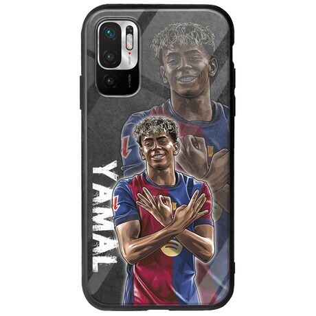 Football Stars - Lamine Yamal Xiaomi Redmi Note 10 5G Groove TPU (Tempered Glass και TPU)