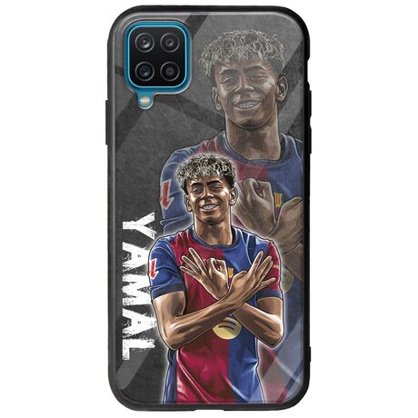 Football Stars - Lamine Yamal Samsung Galaxy M12 Groove TPU (Tempered Glass και TPU)