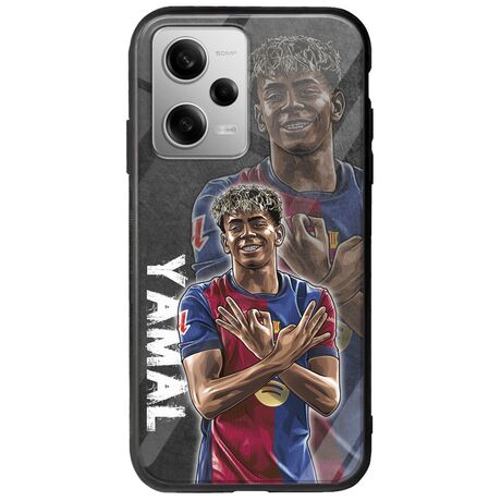 Football Stars - Lamine Yamal Xiaomi Redmi Note 12 Pro Plus 5G Groove TPU (Tempered Glass και TPU)