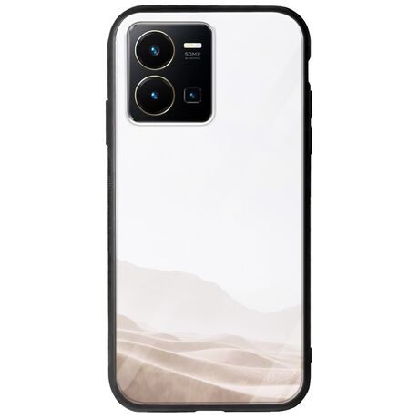 Windy Desert Vivo Y35 Groove TPU (Tempered Glass και TPU)
