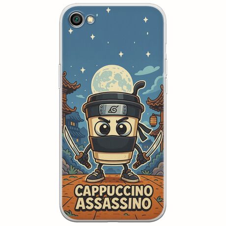 Brainrot - Cappuccino Assasino Xiaomi Redmi Note 5A Standard Flexible TPU (Διάφανη Σιλικόνη)
