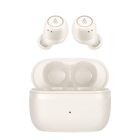 Θήκη φόρτισης Edifier X3 Pro ivory με τα ακουστικά