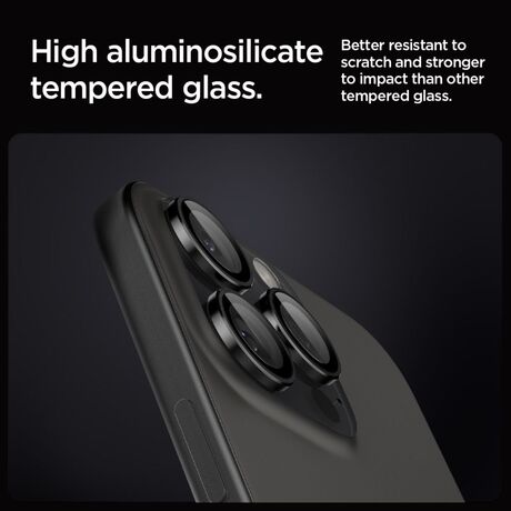 Σετ 2 μαύρα προστατευτικά κάμερας για iPhone 14 Pro Max