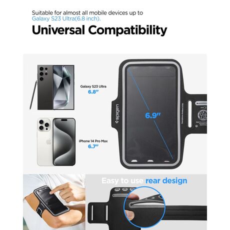 Αθλητική θήκη μπράτσου Spigen Dynamic Shield