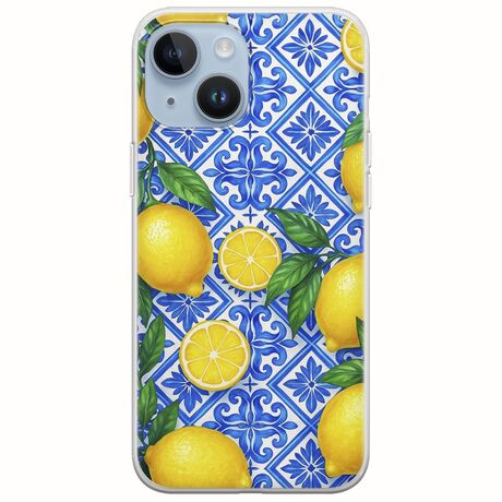 Lemon Garden iPhone 15 Flexible TPU (Διάφανη Σιλικόνη)