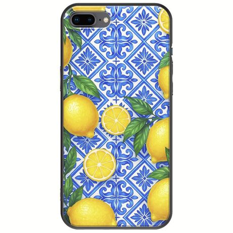 Lemon Garden iPhone 8 Plus Black TPU (Μαύρη Σιλικόνη)