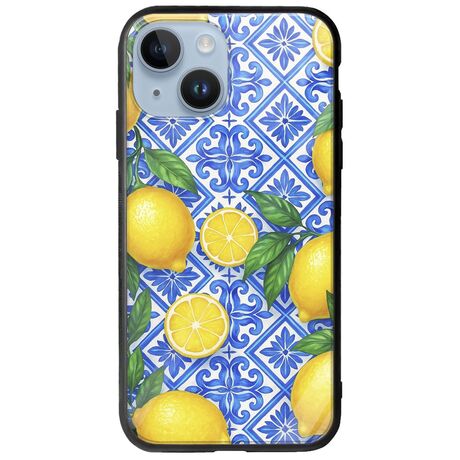 Lemon Garden iPhone 15 Groove TPU (Tempered Glass και TPU)
