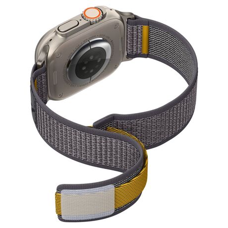 Λουράκι Apple Watch Ultra 49mm σε γκρι χρώμα Spigen Athlex