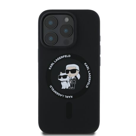 Θήκη Karl Lagerfeld iPhone 16 Pro Max MagSafe - Πίσω όψη μαύρη
