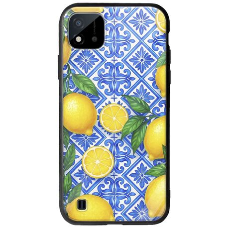 Lemon Garden Realme C11 2021 Groove TPU (Tempered Glass και TPU)