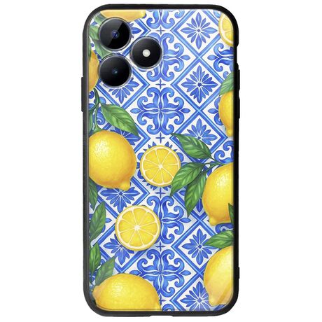 Lemon Garden Realme C51 Groove TPU (Tempered Glass και TPU)