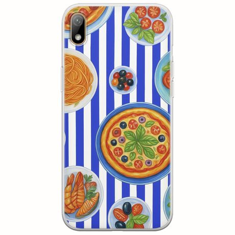 Mediterranean Feast Huawei Y5 2019 Flexible TPU (Διάφανη Σιλικόνη)