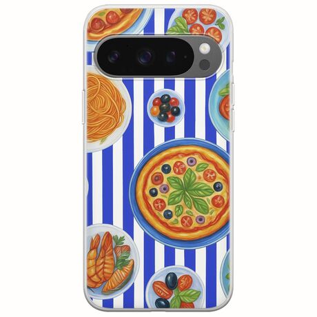 Mediterranean Feast Google Pixel 9 5G Flexible TPU (Διάφανη Σιλικόνη)