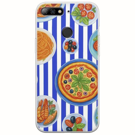 Mediterranean Feast Huawei P Smart Flexible TPU (Διάφανη Σιλικόνη)