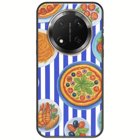 Mediterranean Feast Honor Magic 7 Lite 5G Black TPU (Μαύρη Σιλικόνη)