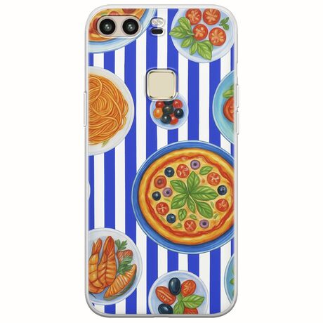 Mediterranean Feast Huawei P9 Flexible TPU (Διάφανη Σιλικόνη)